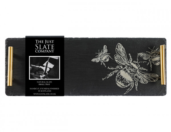Biene | Serviertablett aus Schiefer, klein