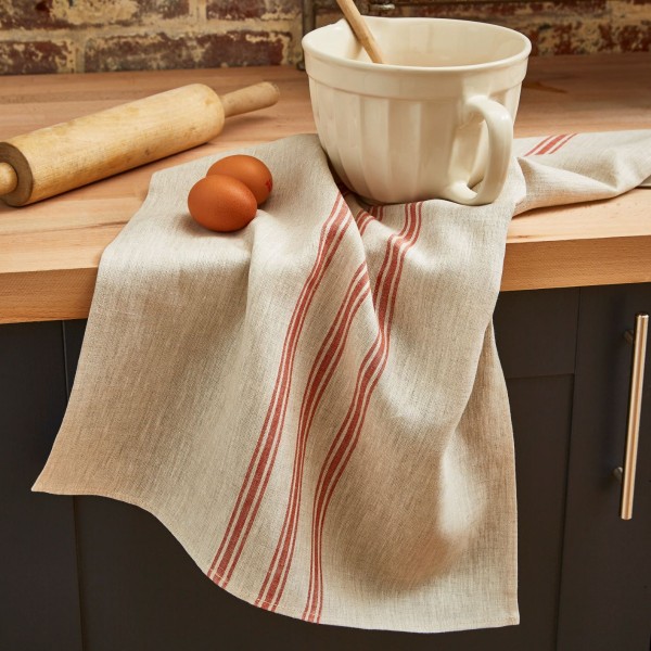 Geschirrtuch 1180 Linen Range Coral