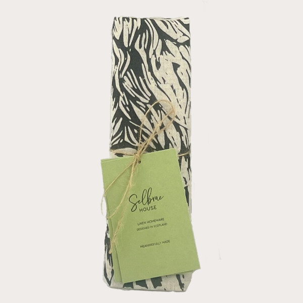 Tischläufer Highland Cow | Leinen 50/50