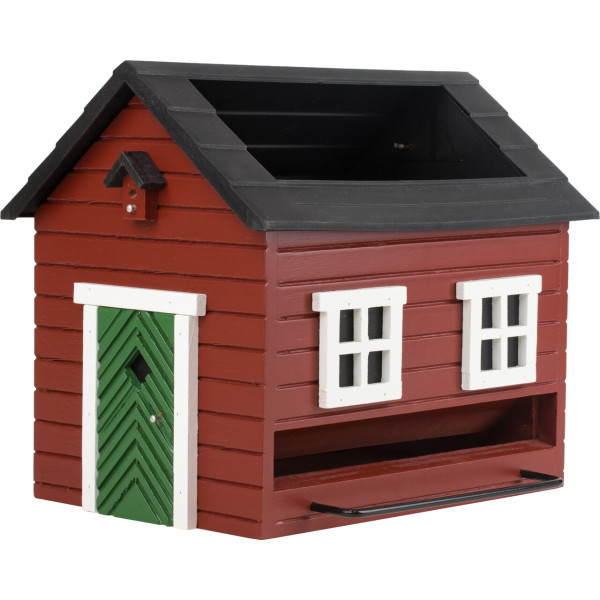 Vogelfutter-Haus mit Wasserspender | von Wildlife Garden | für 2,5 Liter Samen