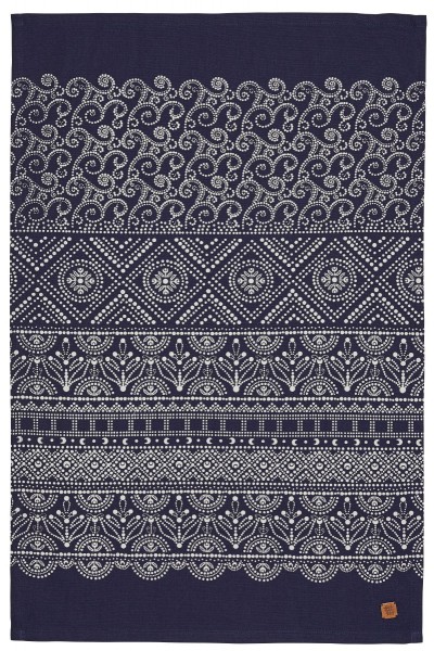 Indigo Batik Geschirrtuch von Ulster Weavers