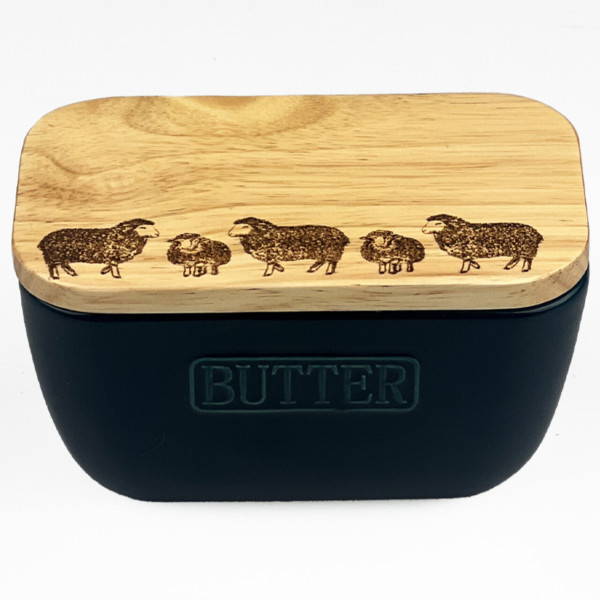 Schafe | Butterdose blau | Selbrae House