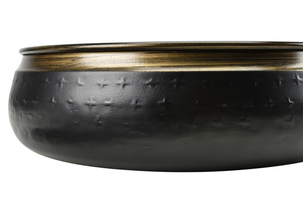 Statement-Schale SAHARA SUNSET | mit dekorativ lackiertem Rand