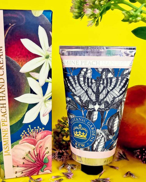 Fein duftende Handcreme | Kew Gardens | Jasmin • Pfirsich