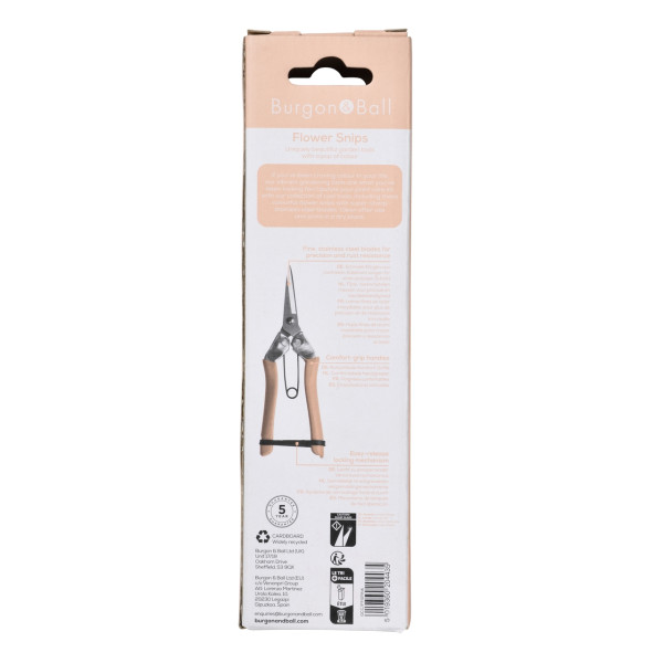 Die Rückseite der Geschenkbox