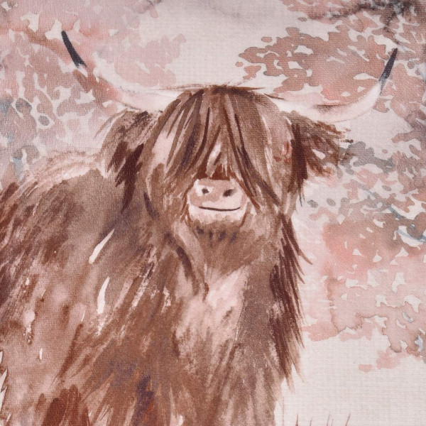 Kissenhülle Highland Cow | Dreams & Drapes by Ulster Weavers