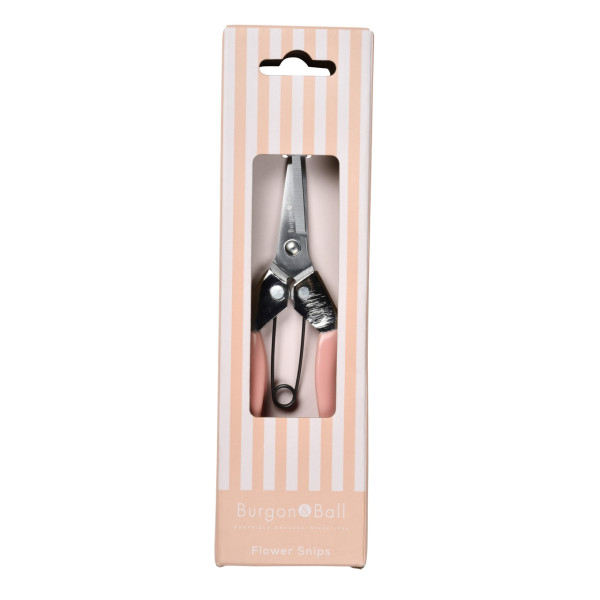 Pinkfarbene Blumen- & Ernteschere | in der Geschenkbox