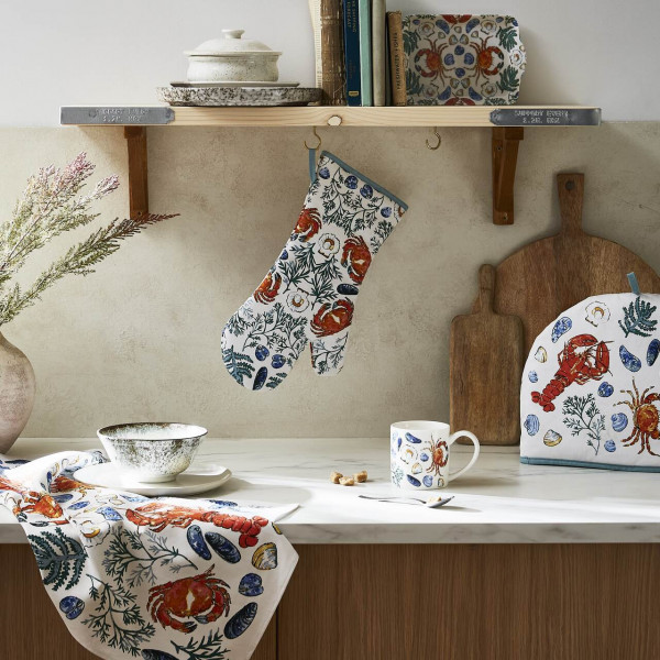 Ulster Weavers Motiv Meeresfrüchte - Shellfisch | mehr davon!