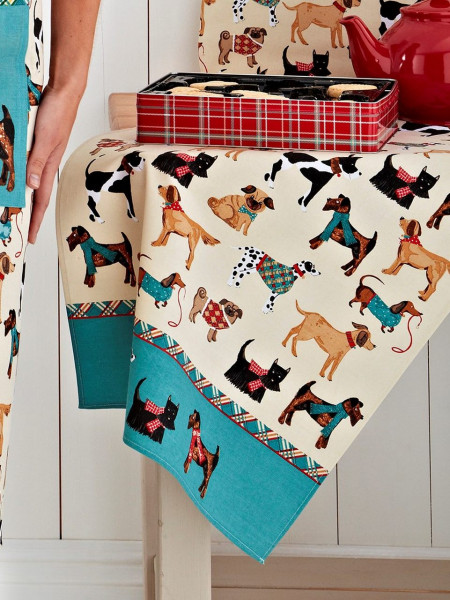 Geschirrtuch aus 100% Baumwolle, Design Hound Dog | Jagdhund