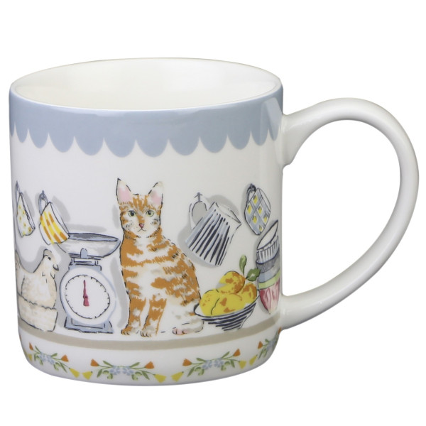 New Bone China - Tasse Pantry Cats | von Ulster Weavers