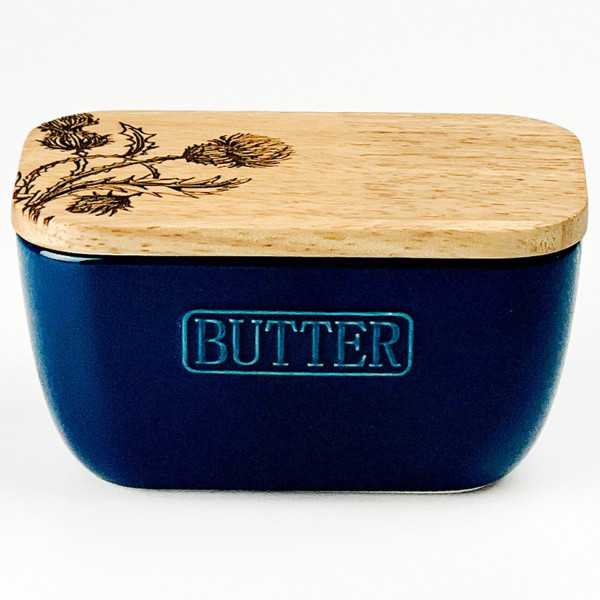 Distel | Butterdose blau