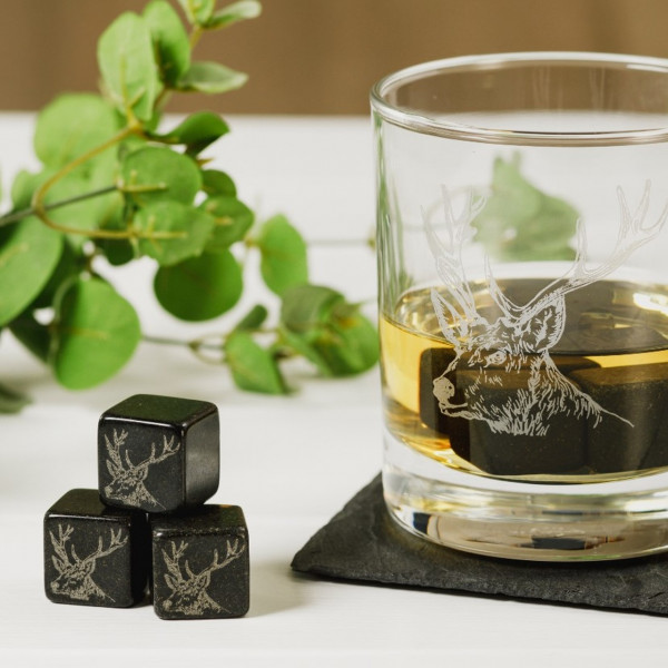 Whisky Stones Hirsch | 6er-Set