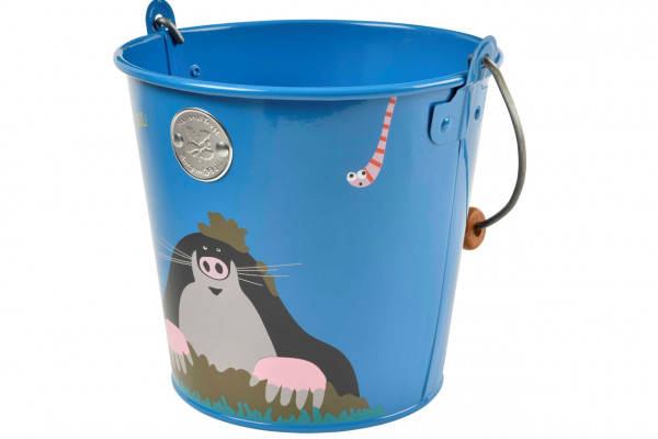 Der Eimer von der Seite