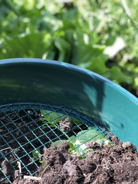 großes Rüttelsieb von Bosmere für Aussaat | Anzucht