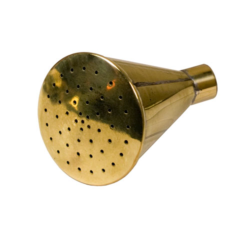 runde Ersatzbrause mit groben Düsen