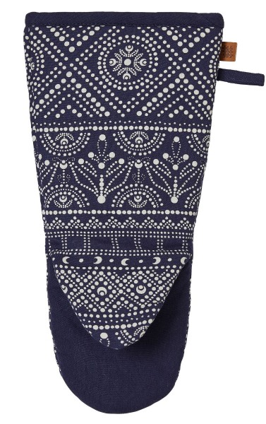 'Quacker' Ofenhandschuh, Design Indigo Batik