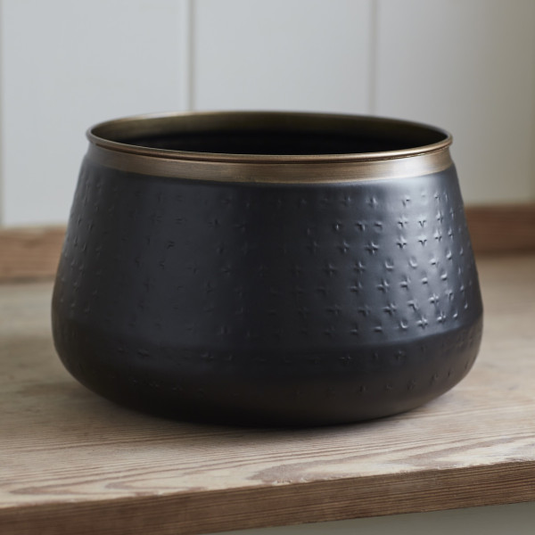 Metall-Übertopf SAHARA SUNSET - groß| von Burgon & Ball